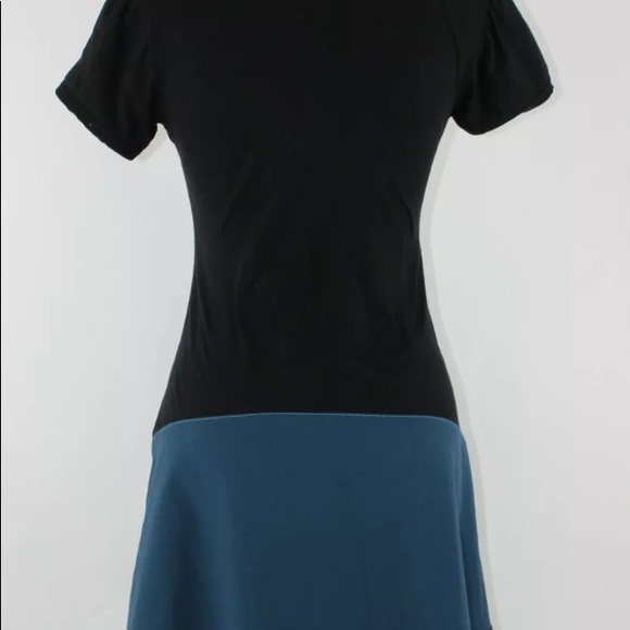 Kollontai Top Tunic M Blue Black Pink White - Picture 3 of 5
